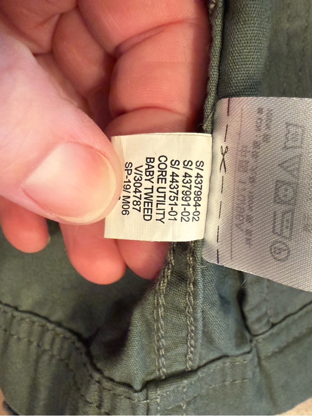 GAP Olive Green Utility Drawstring Jacket - Picture 13 of 16